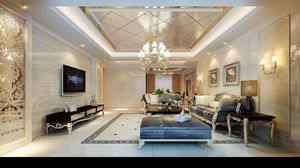 福州客厅四室一厅欧式现代白色装修效果图 福州客厅四室一厅欧式现代白色装修效果图 2013图片