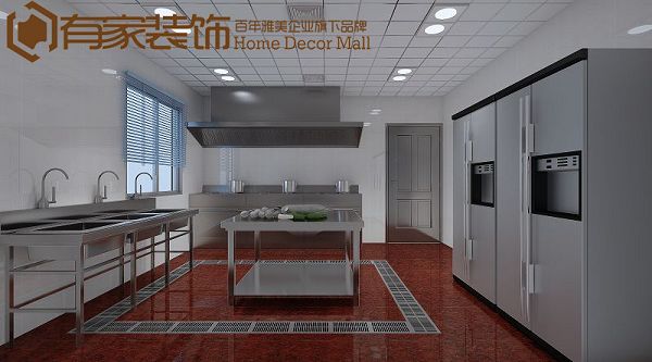 福州厨房一室一厅简约时尚白色装修效果图，厨房一室一厅简约时尚白色装修效果图2013图片