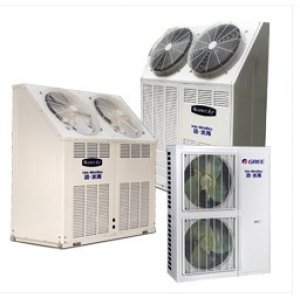 福州格力中央空调制冷采暖热水三用机组安装
